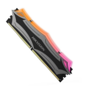 Memoria RAM – HIKVISION – DDR4 Gaming U100 RGB 16GB 3200MHz, UDIMM, 288Pin, 1,2V, CL16 – nuovo