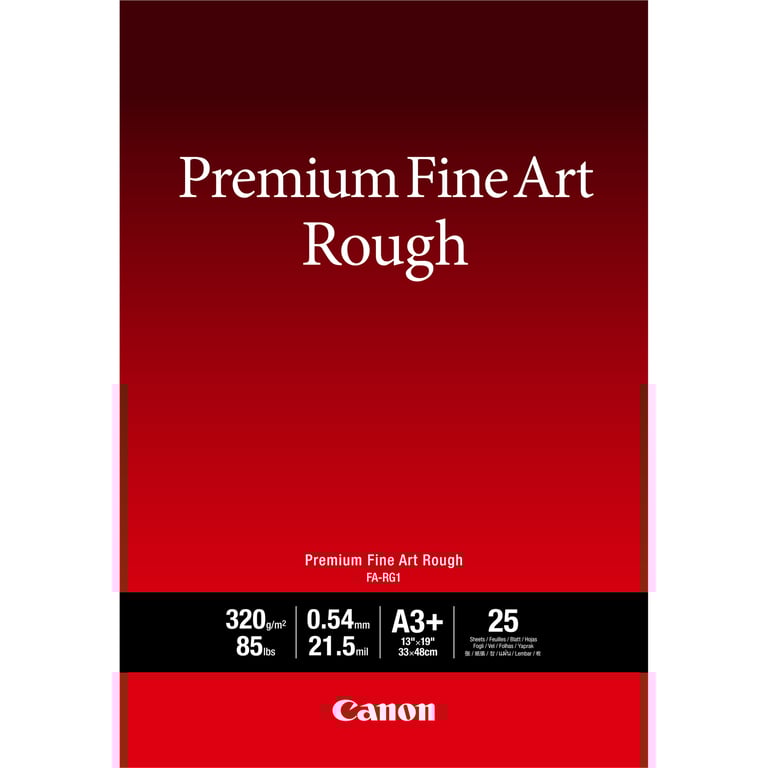 Canon FA-RG1 Carta fine art testurizzata premium A3+, 25 fogli - nuovo