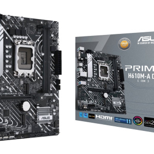 ASUS PRIME H610M-A D4-CSM Intel H610 LGA 1700 micro ATX – nuovo
