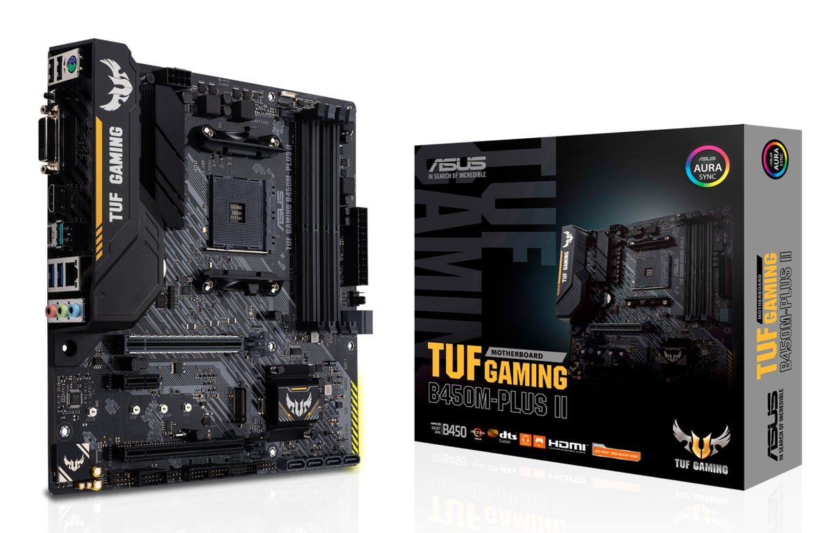ASUS TUF Gaming B450M-Plus II AMD B450 AM4 slot micro ATX - nuovo