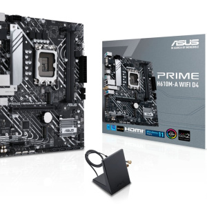 ASUS PRIME H610M-A WIFI D4 Intel H610 LGA 1700 micro ATX – nuovo
