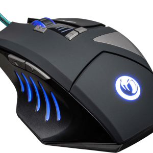 Mouse ottico Nacon nero a 8 pulsanti da 2500 dpi – nuovo