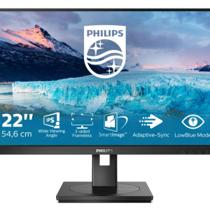 Philips S Line 222S1AE/00 PC a schermo piatto 54,6 cm (21,5 ) 1920 x 1080 pixel Full HD LCD Nero – nuovo