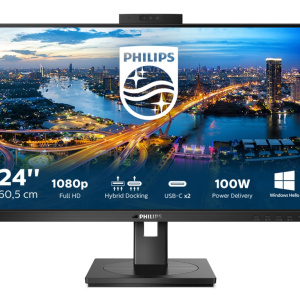 Philips B Line 243B1JH/00 PC a schermo piatto 60,5 cm (23,8 ) 1920 x 1080 pixel Full HD LCD Nero – nuovo