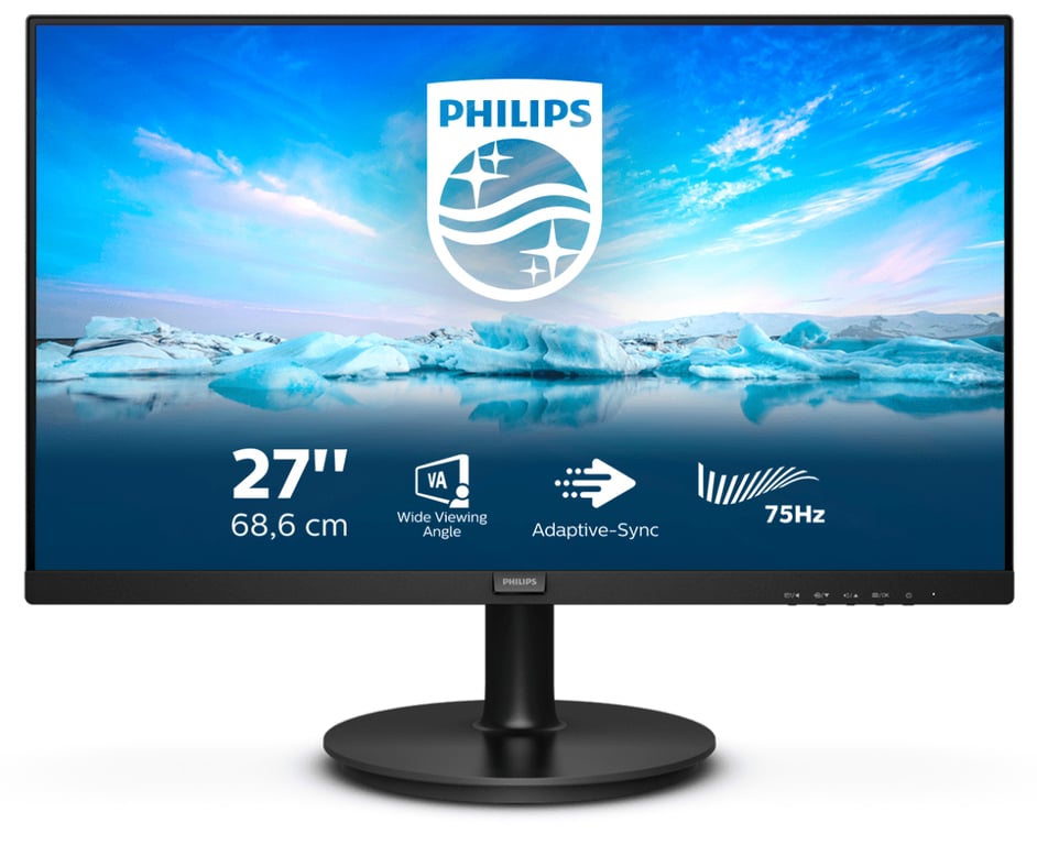 Philips V Line 272V8LA/00 PC a schermo piatto 68,6 cm (27 ) 1920 x 1080 pixel Full HD LED Nero - nuovo