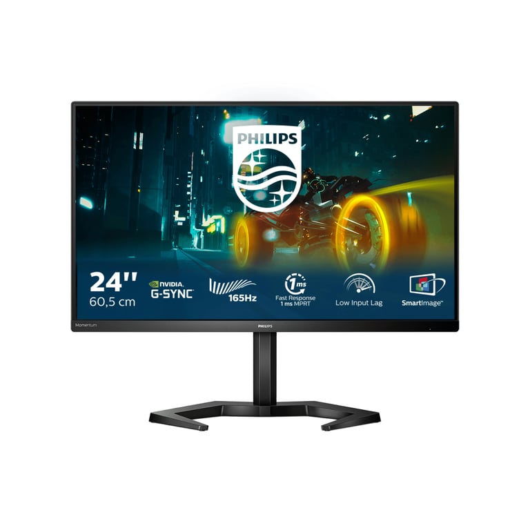 Philips Momentum 24M1N3200ZA/00 PC a schermo piatto 60,5 cm (23,8 ) 1920 x 1080 pixel Full HD LED Nero - nuovo