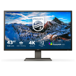 Philips P Line 439P1/00 Display LED 108 cm (42,5 ) 3840 x 2160 pixel 4K Ultra HD Nero – nuovo