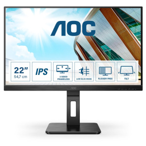 AOC P2 22P2Q Display LED 54,6 cm (21,5 ) 1920 x 1080 pixel Full HD Nero – nuovo