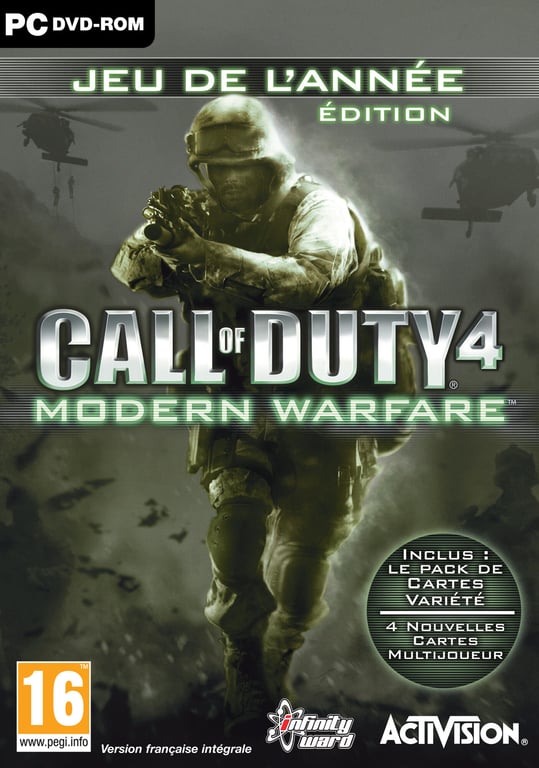Activision Call of Duty 4: Modern Warfare - Gioco dell'anno - nuovo