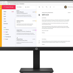 HP P24h G4 60,5 cm (23,8 ) 1920 x 1080 pixel Full HD IPS Nero - nuovo