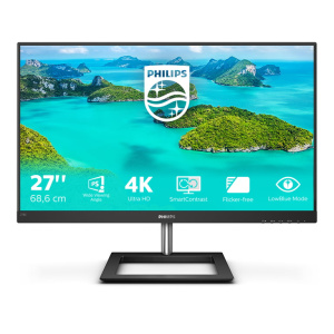 Philips E Line 278E1A/00 PC a schermo piatto 68,6 cm (27 ) 3840 x 2160 pixel 4K Ultra HD IPS Nero – nuovo