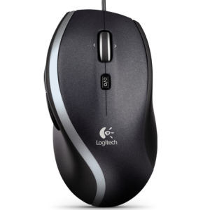 Logitech M500 USB Type-A Laser 1000 DPI Mouse per destrorsi – nuovo
