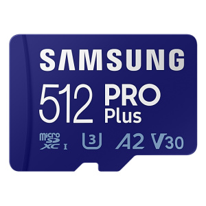 Samsung PRO Plus 512 GB MicroSDXC UHS-I Classe 10 – nuovo