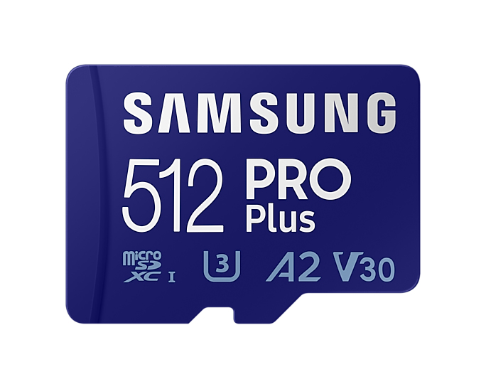 Samsung PRO Plus 512 GB MicroSDXC UHS-I Classe 10 - nuovo