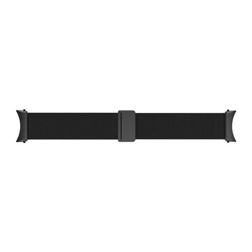 Cinturino sportivo bicolore per G Watch Series 4/4 Classic/5/5 Pro/6/6 Classic 20 mm, M/L Nero Samsung - nuovo