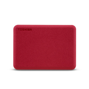 Disco rigido esterno Toshiba Canvio Advance 4Tb Rosso – nuovo
