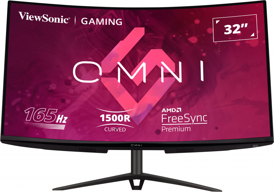 ViewSonic VX3218-PC-MHDJ - Monitor LED - da gioco - curvo - 32 - 1920 x 1080 Full HD (1080p) @ 165 Hz - VA - 300 cd/m2 - - nuovo