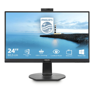 Philips B Line 241B7QUBHEB/00 Display LED 60,5 cm (23,8 ) 1920 x 1080 pixel Full HD Nero – nuovo