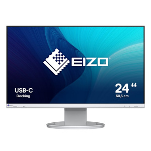 EIZO FlexScan EV2480-WT Display LED 60,5 cm (23,8 ) 1920 x 1080 pixel Full HD Bianco – nuovo