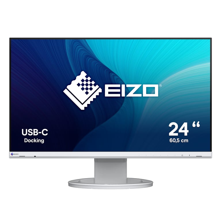EIZO FlexScan EV2480-WT Display LED 60,5 cm (23,8 ) 1920 x 1080 pixel Full HD Bianco - nuovo