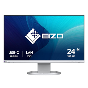 Monitor PC a schermo piatto EIZO FlexScan EV2490-WT 60,5 cm (23,8 ) 1920 x 1080 pixel Full HD LED Bianco – nuovo