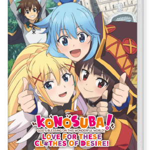 KonoSuba La benedizione di Dio su questo mondo meraviglioso Amore per questi abiti di desiderio Nintendo SWITCH – nuovo
