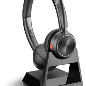 POLY 7220 Cuffia senza fili per ufficio Archetto per ufficio/centro chiamate nero – nuovo