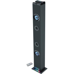 Torre sonora Bluetooth – INOVALLEY – HP58BTH – 60W – Bluetooth V4.1 – Luci – FM – AUX-IN – Supporto rimovibile – Telecomando in dotazione – nuovo