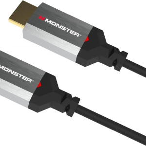 Cavo HDMI Monster – Risoluzione 8K – Dolby Vision – 48 GBPS – Velocità fulminea – Approvato UL e CL3 – Tripla schermatura – 1,8 metri – nuovo