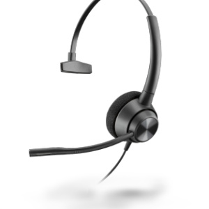 POLY EncorePro 310 Cuffia cablata ad archetto per ufficio/centro chiamate Nero – nuovo