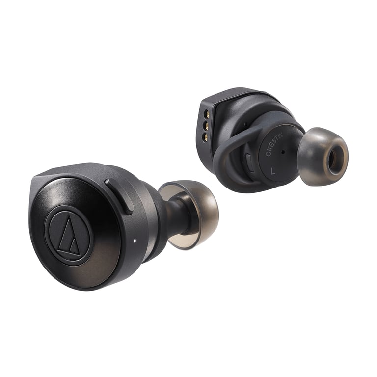 Audio-Technica ATH-CKS50TW Cuffie Bluetooth Stereo True Wireless (TWS) per musica/chiamate Nero - nuovo
