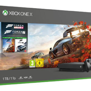 Microsoft Xbox One X 1TB + Forza Horizon 4 + Forza Motorsport 7 1Tb Wifi Nero – nuovo