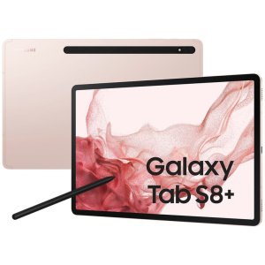 Samsung Galaxy Tab S8+ 5G SM-X806B LTE 128 GB 31,5 cm (12,4 ) Qualcomm Snapdragon 8 GB Wi-Fi 6 (802.11ax) Android 12 Oro Rosa – nuovo