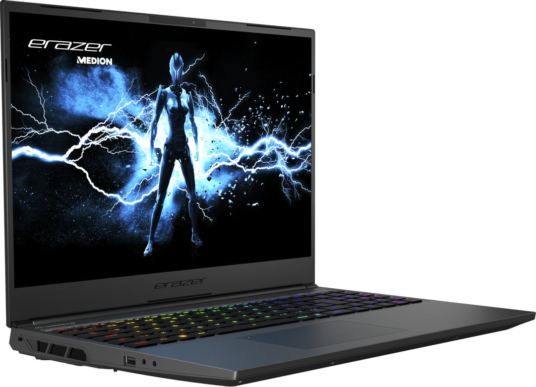 ERAZER Major X20 i9-13900HX Notebook 40,6 cm (16 ) Quad HD+ Intel® Core? i9 32 GB DDR5-SDRAM 1,02 TB SSD NVIDIA GeForce RTX 4070 Wi-Fi 6E (802.11ax) Windows 11 Home Nero - nuovo