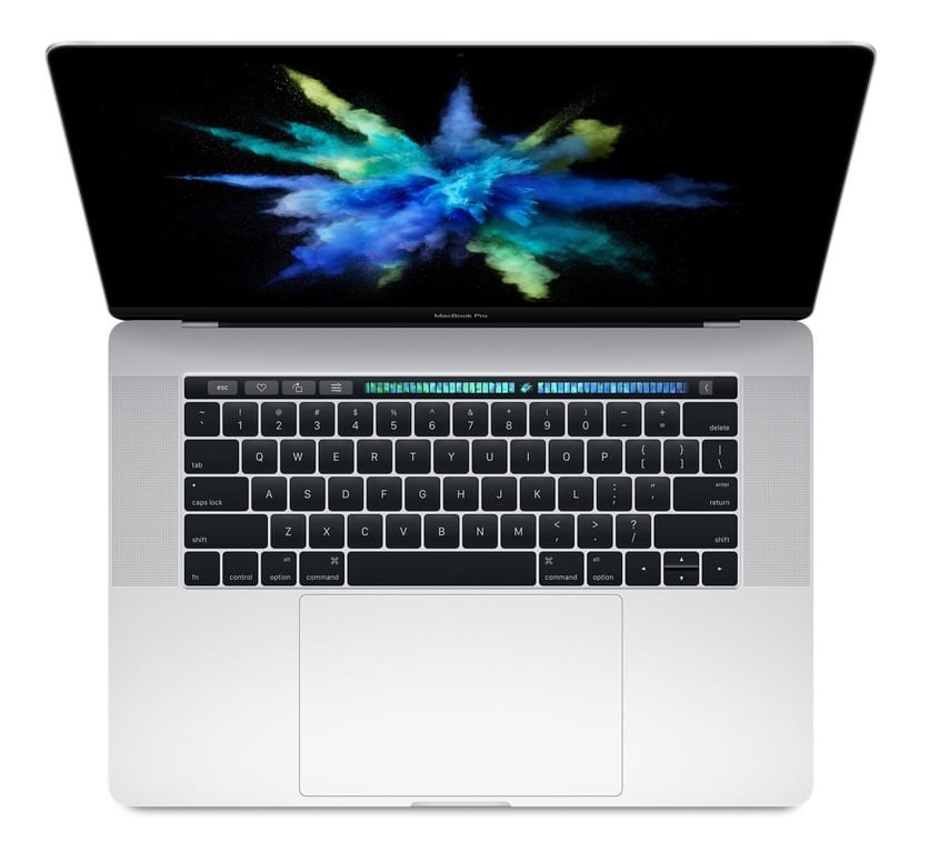 MacBook Pro Core i7 (2016) 15,4', 2,6 GHz 256 GB 16 GB AMD Radeon Pro 450, Argento - QWERTY - Portoghese - Ricondizionato - Buono stato