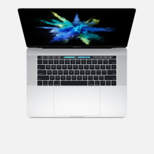 MacBook Pro Core i7 (2017) 15,4′, 3,1 GHz 1Tb 16Gb AMD Radeon Pro 560, Argento – QWERTZ – Tedesco – Ricondizionato – Buono stato