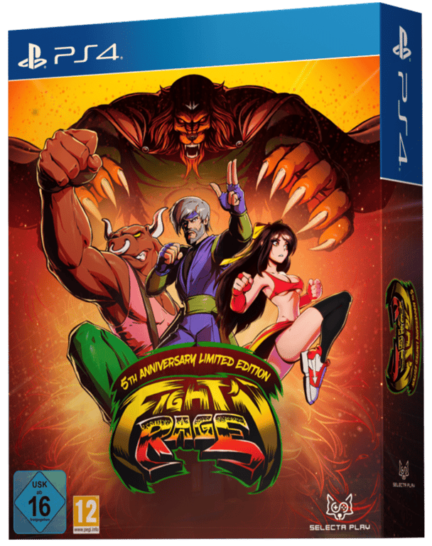 Fight'n Rage 5° Anniversario Edizione Limitata PS4 - nuovo