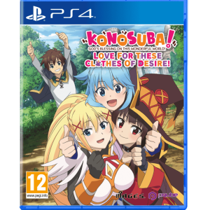 KonoSuba Benedizione di Dio su questo mondo meraviglioso Amore per questi abiti di desiderio PS4 – nuovo