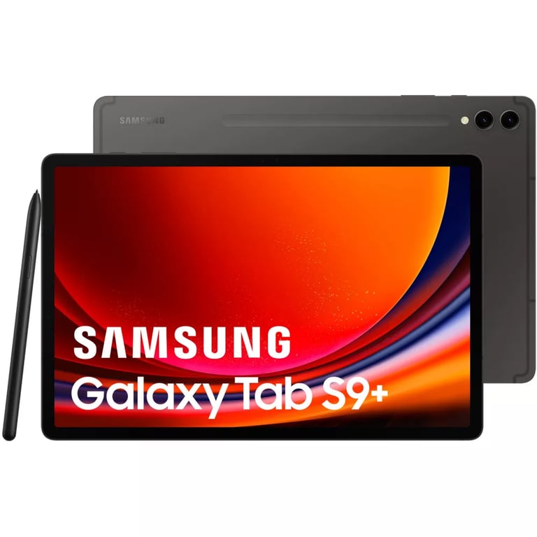 Samsung Galaxy Tab S9+ SM-X816B 5G Qualcomm Snapdragon 256 Go 31,5 cm (12,4 ) 12 Go Wi-Fi 6 (802.11ax) Android 13 Grafite -Ricondizionato - Ottime condizioni