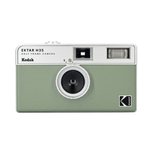 KODAK RK0103 – Fotocamera H35, obiettivo 22 mm, pellicola ISO 200/400 – Verde – nuovo