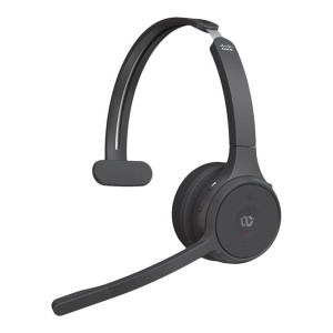 Cisco Headset 721 – Auricolare – on-ear – Bluetooth – wireless – nero carbone – certificato Cisco Webex – nuovo