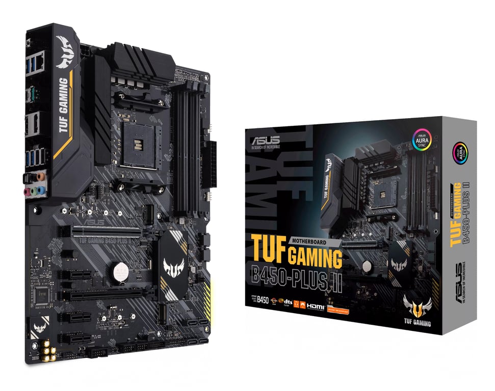 ASUS TUF GAMING B450-PLUS II AMD B450 AM4 slot ATX - nuovo