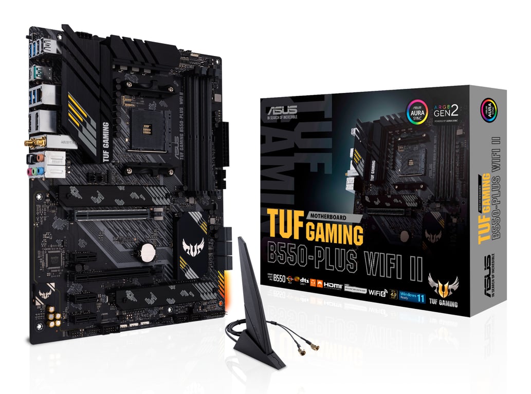 ASUS TUF GAMING B550-PLUS WIFI II AMD B550 AM4 slot ATX - nuovo