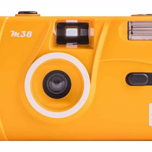 KODAK – Fotocamera ricaricabile KODAK M38-35mm, obiettivo di alta qualità, flash integrato, batteria AA – Giallo – nuovo