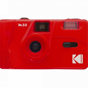 Macchina fotografica compatta a pellicola Kodak M35 da 35 mm, rosso – nuovo