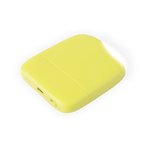 XOOPAR Batteria esterna da 5000 mAh - Luce tattile integrata - Giallo - nuovo