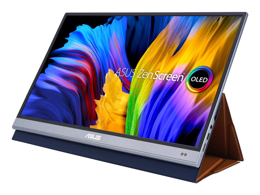 ASUS ZenScreen OLED MQ16AH 39,6 cm (15.6 ) 1920 x 1080 pixel Full HD Monitor PC a schermo piatto Grigio - nuovo