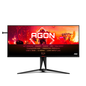 AOC AGON 5 AG405UXC 100,3 cm (39,5 ) Monitor PC a schermo piatto 3440 x 1440 pixel Wide Quad HD LCD Nero – nuovo
