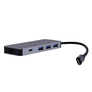 T’nB HUBALU6 Docking Station USB 3.2 Gen 1 (3.1 Gen 1) Type-C Grigio – nuovo