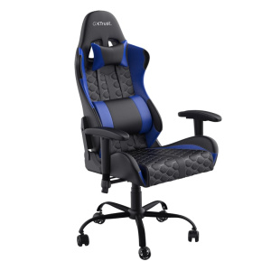 Trust GXT 708B Sedia da gioco universale Resto Nero, Blu – nuovo